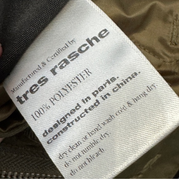 Très Rasché Olive Cargo Pants Utility Streetwear Small - Picture 9 of 11
